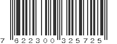 EAN 7622300325725