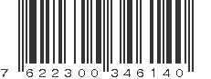 EAN 7622300346140