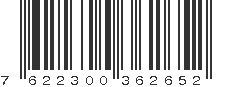 EAN 7622300362652