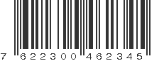 EAN 7622300462345