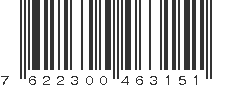 EAN 7622300463151