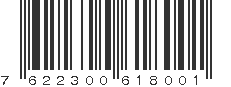 EAN 7622300618001