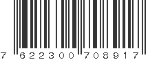 EAN 7622300708917