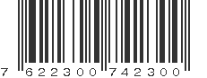 EAN 7622300742300