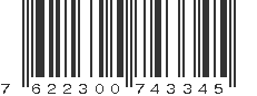 EAN 7622300743345