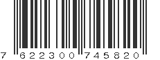 EAN 7622300745820