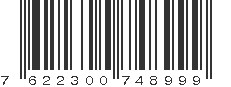 EAN 7622300748999