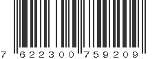 EAN 7622300759209