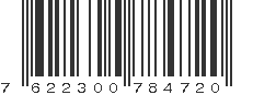 EAN 7622300784720