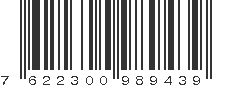 EAN 7622300989439