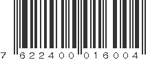 EAN 7622400016004