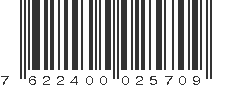 EAN 7622400025709