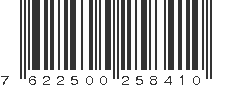 EAN 7622500258410
