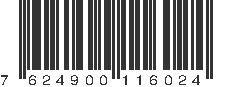 EAN 7624900116024
