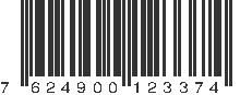 EAN 7624900123374