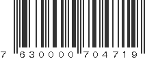 EAN 7630000704719