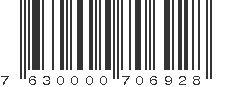 EAN 7630000706928