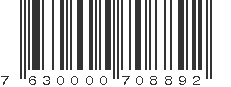 EAN 7630000708892