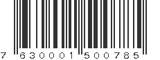 EAN 7630001500785