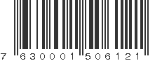EAN 7630001506121
