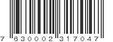 EAN 7630002317047