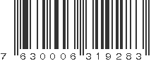 EAN 7630006319283