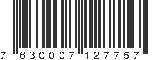 EAN 7630007127757
