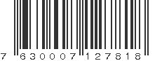 EAN 7630007127818