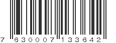 EAN 7630007133642