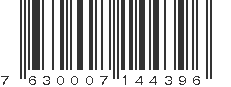 EAN 7630007144396
