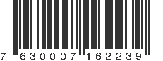 EAN 7630007162239