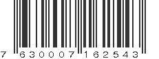 EAN 7630007162543