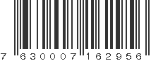 EAN 7630007162956