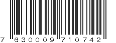 EAN 7630009710742