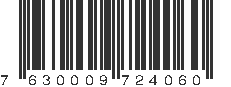 EAN 7630009724060