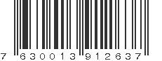 EAN 7630013912637