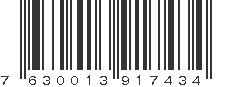EAN 7630013917434