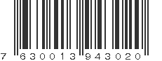 EAN 7630013943020