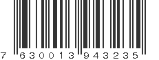 EAN 7630013943235