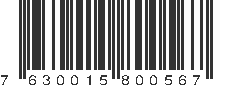 EAN 7630015800567