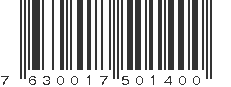 EAN 7630017501400