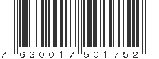 EAN 7630017501752