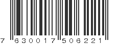 EAN 7630017506221