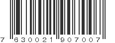 EAN 7630021907007