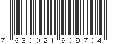EAN 7630021909704
