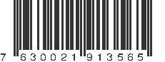EAN 7630021913565