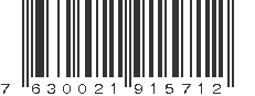 EAN 7630021915712
