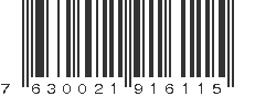 EAN 7630021916115