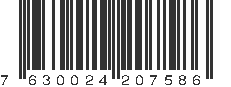 EAN 7630024207586