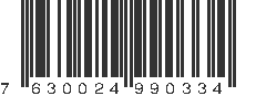 EAN 7630024990334